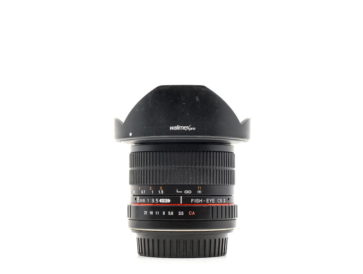 Walimex Pro 8mm f/3.5 Fisheye UMC CS II - Canon EF-S Fit · image principale