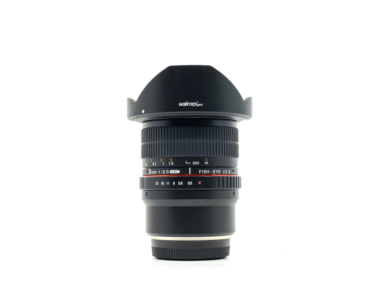 Walimex Pro 8mm F/3.5 UMC CS II - Fujifilm X Fit · image principale
